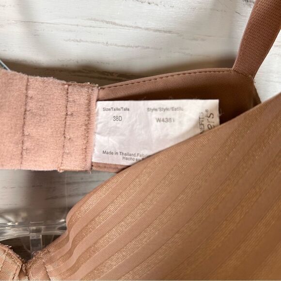 Warner’s Blissful Benefits Lot (2) Padded Underwire Bra 38D - Picture 5 of 10